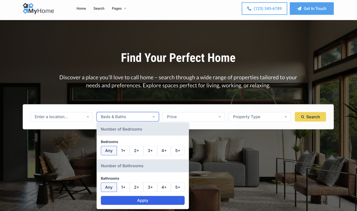 IDX Plugin for WordPress - Real estate search integration