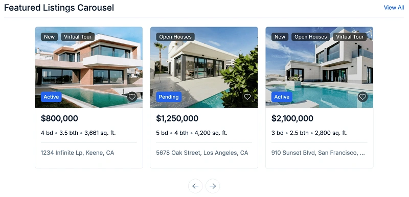 Listing Carousel