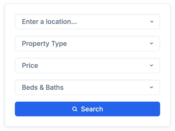 Vertical Search Form