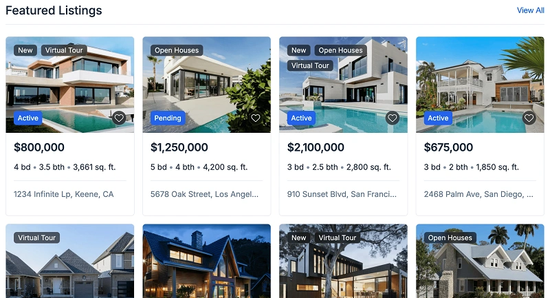 Listing Showcase